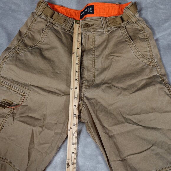 Abercrombie And Fitch Stretch Cargo Pants Mens 30x30 (Fits 30x27) Lightweight - Picture 11 of 11